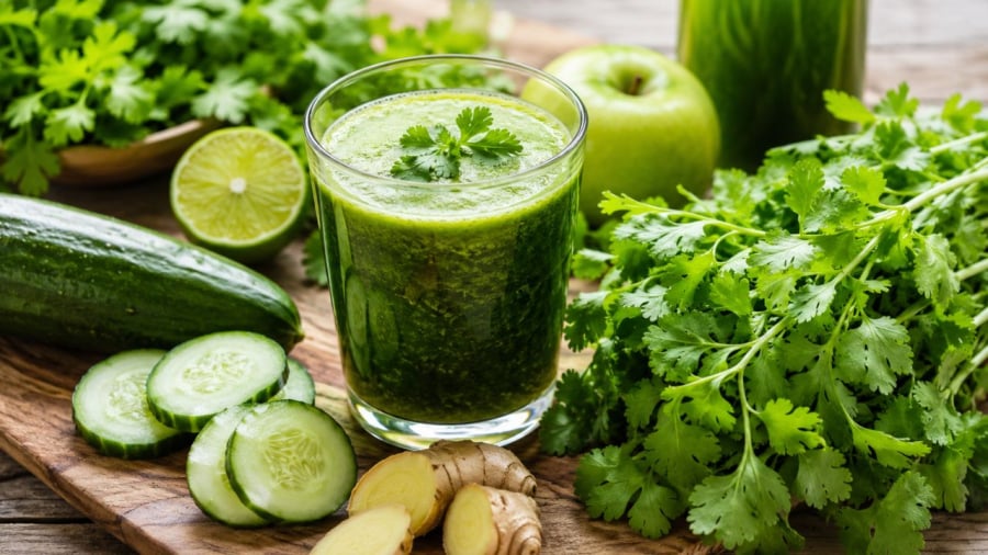 Rau mùi hỗ trợ đào thải kim loại nặng