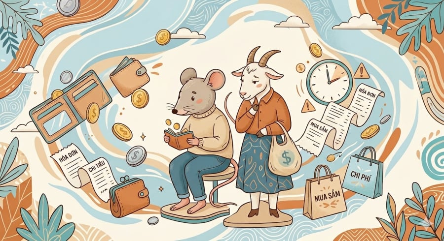 Tuổi Tý và tuổi Mùi nên chú ý quản lý chi tiêu, tránh quyết định tài chính vội vàng cuối tuần này.