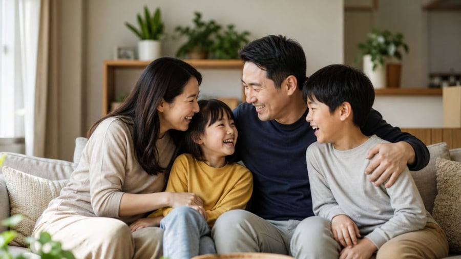 3 dấu hiệu xuất hiện trong nhà báo hiệu vận khí đi lên, gia đình dễ đón phúc lộc dồi dào 12 Gia đình vui vẻ chính là một dấu hiệu cực tốt