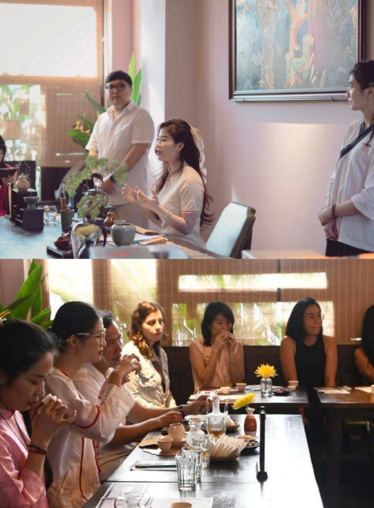 Tình yêu trà nói chung và mong muốn mang giá trị của Thanh Phương Trà luôn được chính tay trà chủ Nguyễn Thanh Phương thể hiện trong từng thao tác cử chỉ