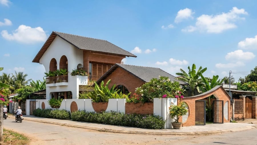 Trong phong thủy nhà ở, kiểu nhà nở hậu – tức phần phía sau rộng hơn phần mặt tiền – luôn được đánh giá cao.