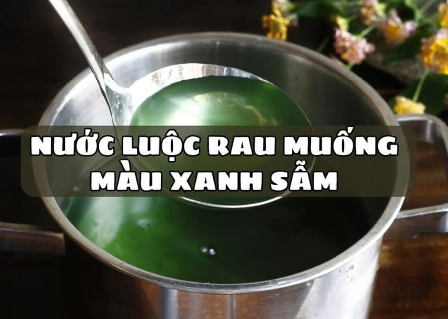 Vì sao nước luộc rau chuyển sang màu xanh đậm? Có ăn được không?