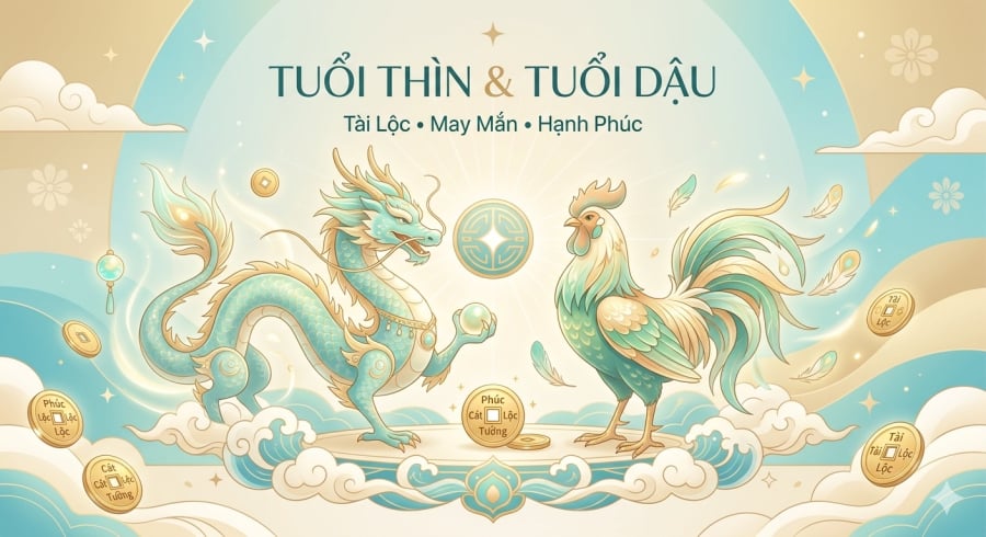 Tuổi Thìn và tuổi Dậu được dự báo có nhiều cơ hội tài lộc trong tuần từ 1/6 - 7/6 nếu biết chủ động nắm bắt thời cơ.