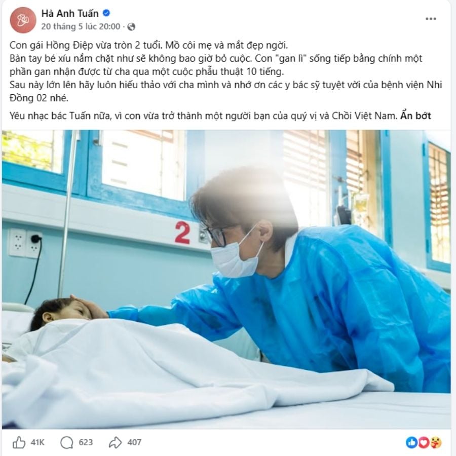 cau-chuyen-cam-dong-cua-be-hong-diep-duoc-ha-anh-tuan-chia-se
