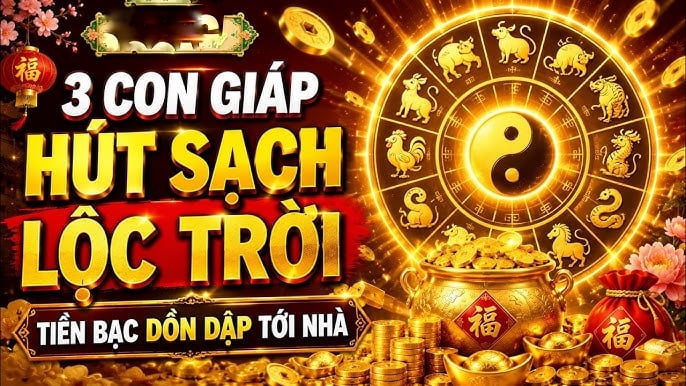 3 tháng tới: 3 con giáp cần cù Trời bù Phúc - Lộc cho