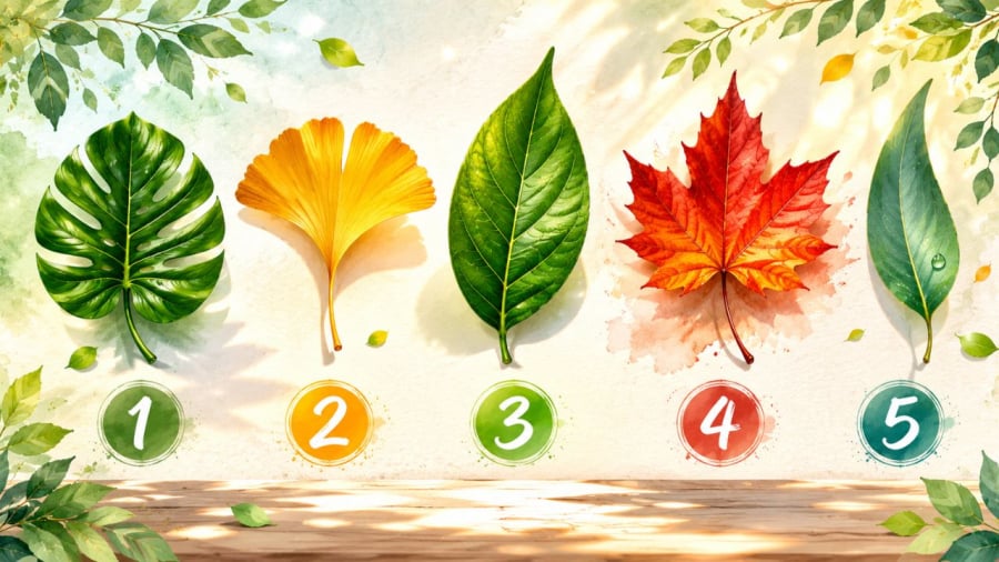 Bạn chọn chiếc lá nào?