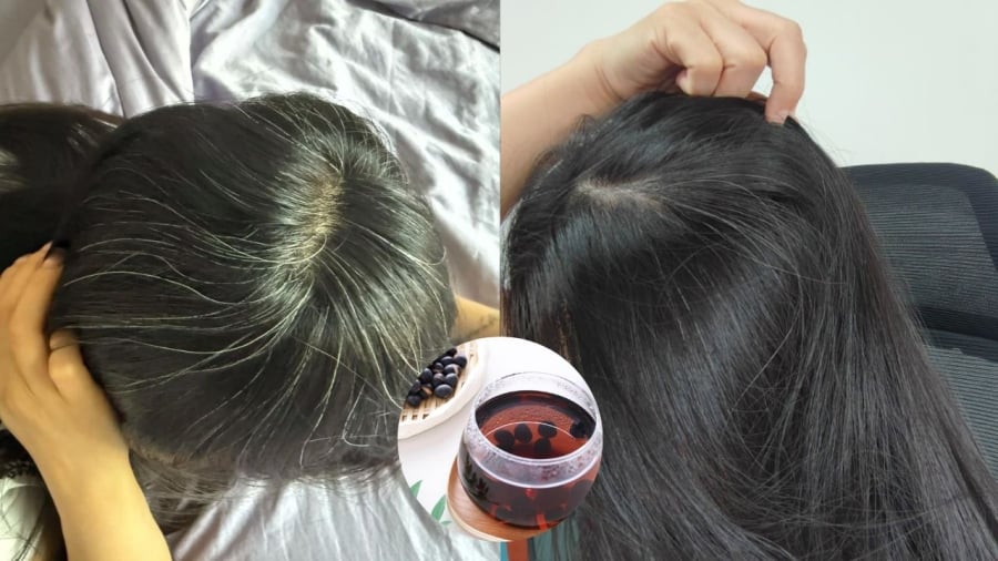 Sử dụng nước đậu đen đúng cách có thể giúp cải thiện tình trạng tóc bạc sớm.
