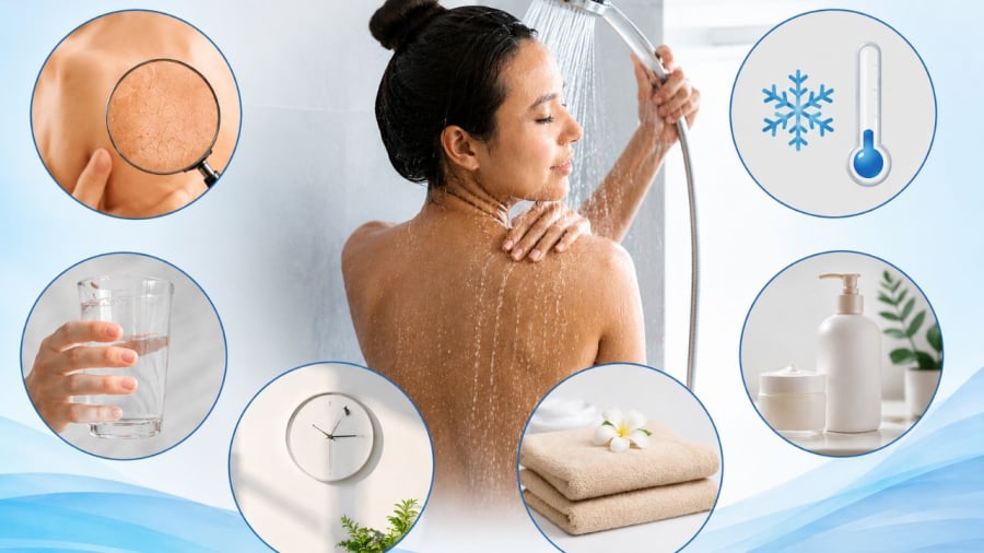 Không phải tắm càng nhiều càng tốt