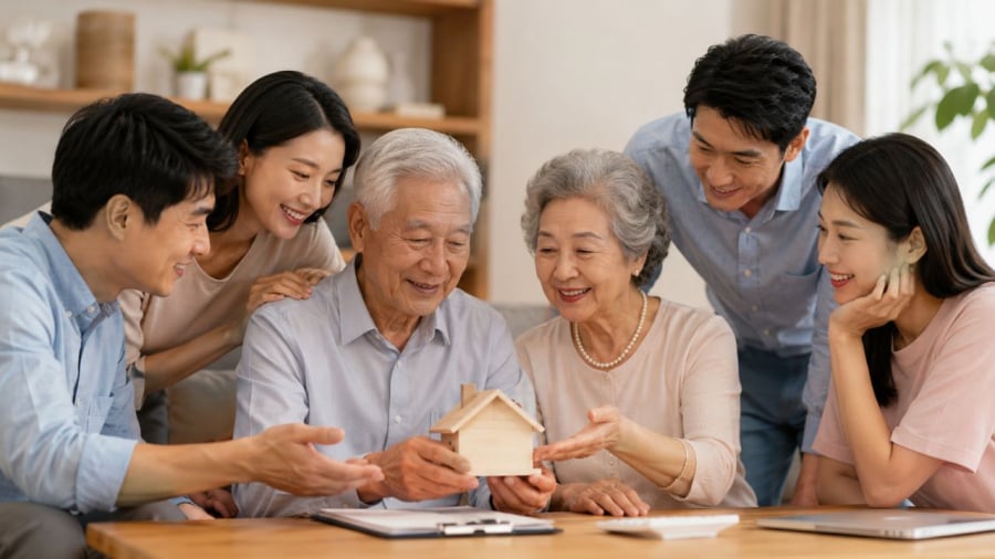 Cha mẹ hãy chú ý chia tài sản cho con cho phù hợp