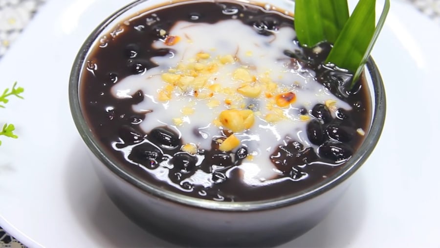 Rang sơ đỗ đen trước khi ninh    