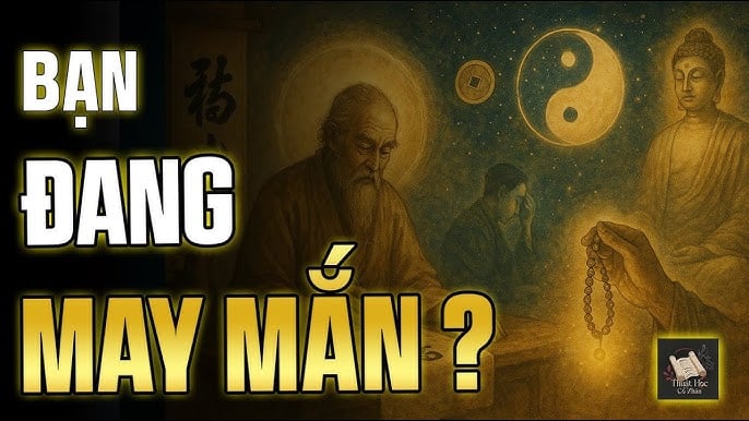 Người đang gặp may trên mặt có 3 điểm hiện lên rất rõ