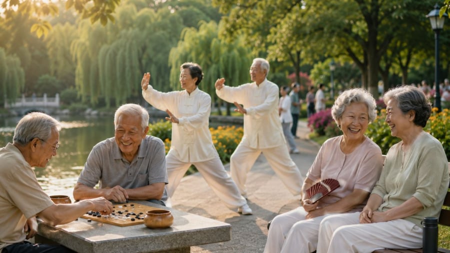 Những mối quan hệ xã hội sẽ giúp tuổi già thêm vui