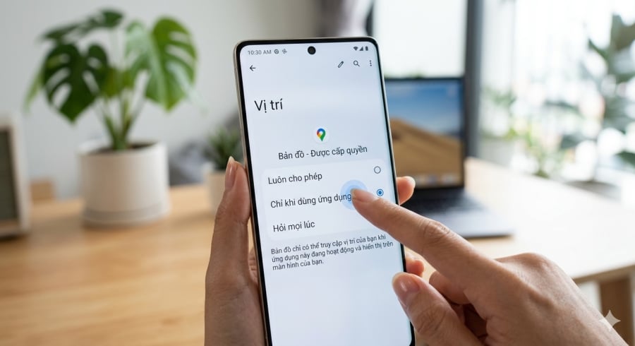 Điều chỉnh quyền truy cập vị trí của ứng dụng là một trong những cách đơn giản giúp giảm hao pin mà vẫn đảm bảo trải nghiệm sử dụng hàng ngày.