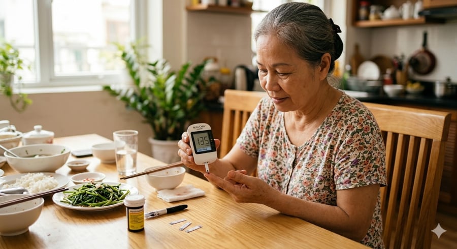 Đường huyết có thể biến động sau khi ăn thực phẩm giàu đường tự nhiên nếu không cân bằng chế độ ăn hợp lý.