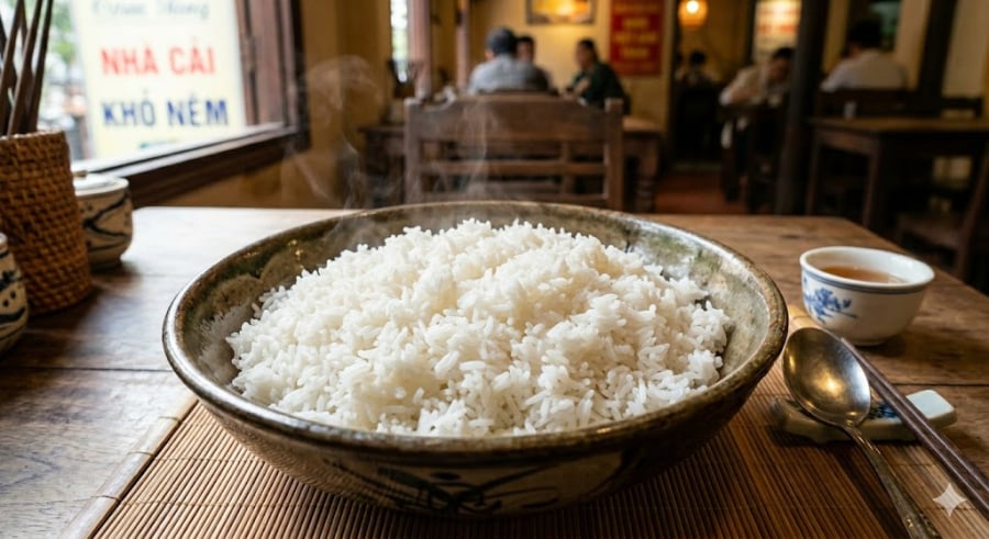 Nhiều người tin rằng cơm vừa nấu chín ở nhiệt độ cao thì hoàn toàn sạch khuẩn. Đây là một sai lầm tai hại.    