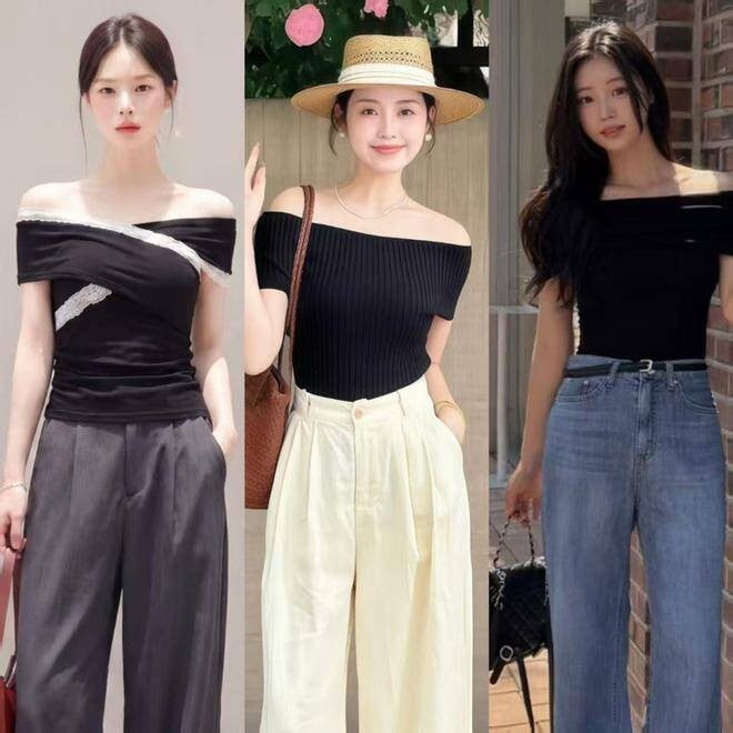 Áo trễ vai đặc biệt được yêu thích nhờ khả năng làm nổi bật phần cổ, bờ vai và xương quai xanh một cách tinh tế.