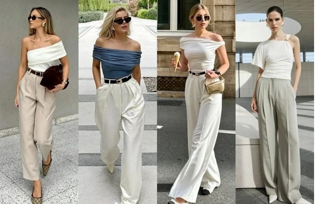 Những bộ trang phục có thiết kế đơn giản nhưng được chăm chút về đường cắt may giúp người mặc tạo dựng hình ảnh chỉn chu và hiện đại. 