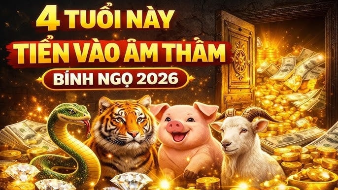 Hết hôm nay 6/9: 4 con giáp phúc cao hơn núi, lộc lá đầy nhà