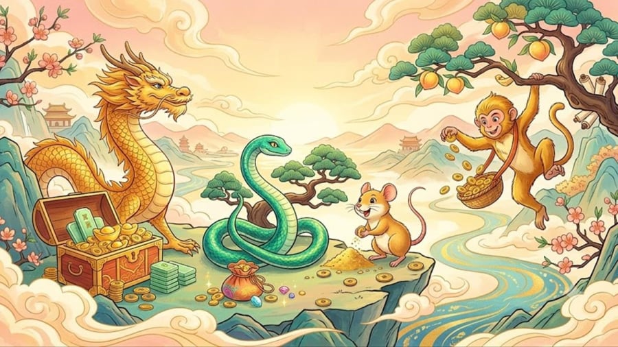2 tháng giữa năm đỏ cả Tài lẫn Danh: 4 con giáp giàu sụ