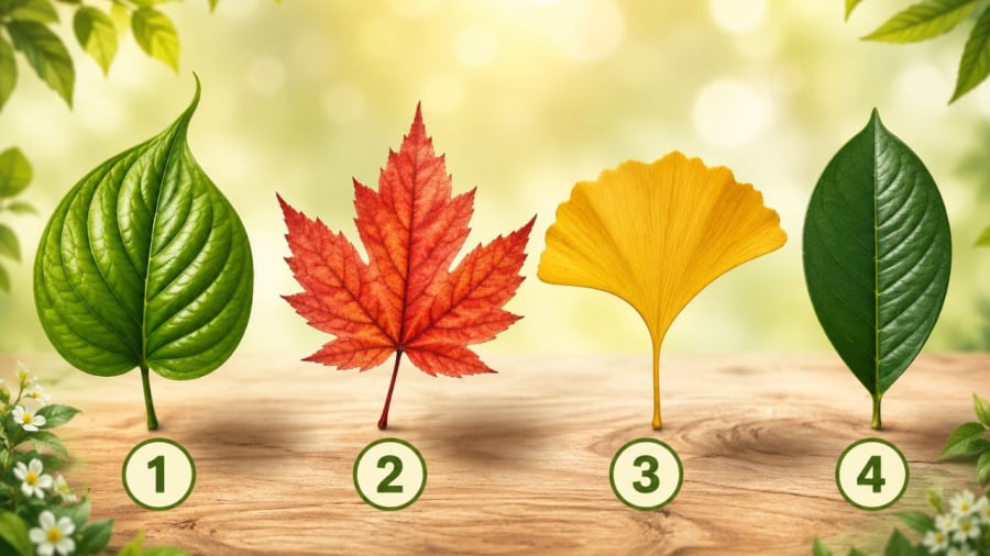 Bạn chọn chiếc lá nào?