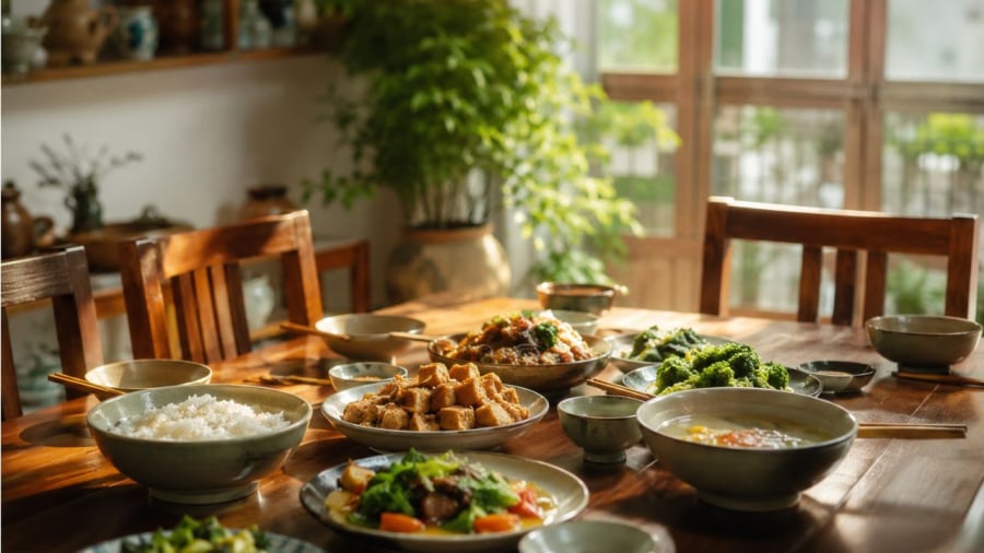 Quan sát bữa cơm có thể nhận thấy tín hiệu cảm xúc của gia đình