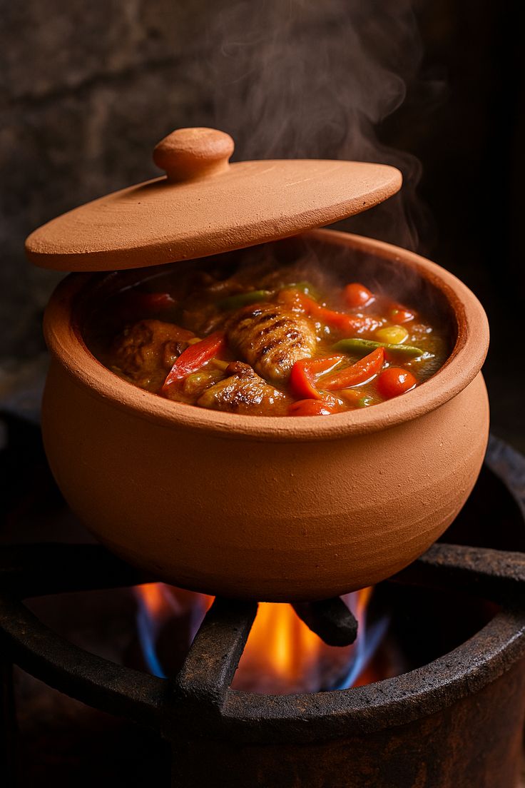 Kho trong nồi đất món ăn ngon hơn