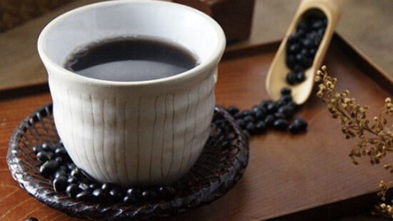 Khung giờ uống nước đỗ đen giảm cân giải nhiệt 
