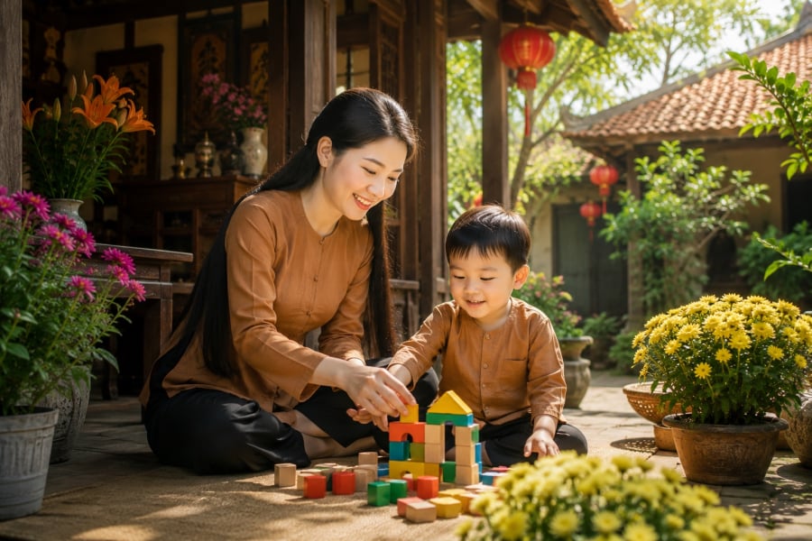 Những kiểu phụ nữ để lại phúc báo cho con 