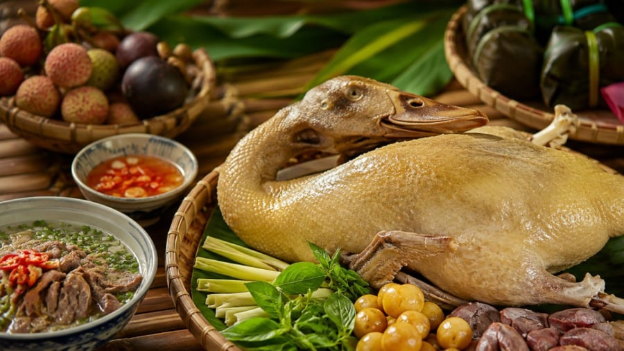 Dịp Đoan Ngọ thường là lúc vịt được thu hoạch nhiều