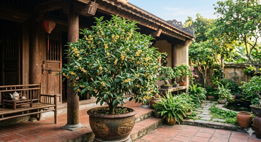 Cây mộc hương được nhiều gia đình yêu thích nhờ hương thơm thanh khiết, dịu nhẹ và vẻ đẹp trang nhã.