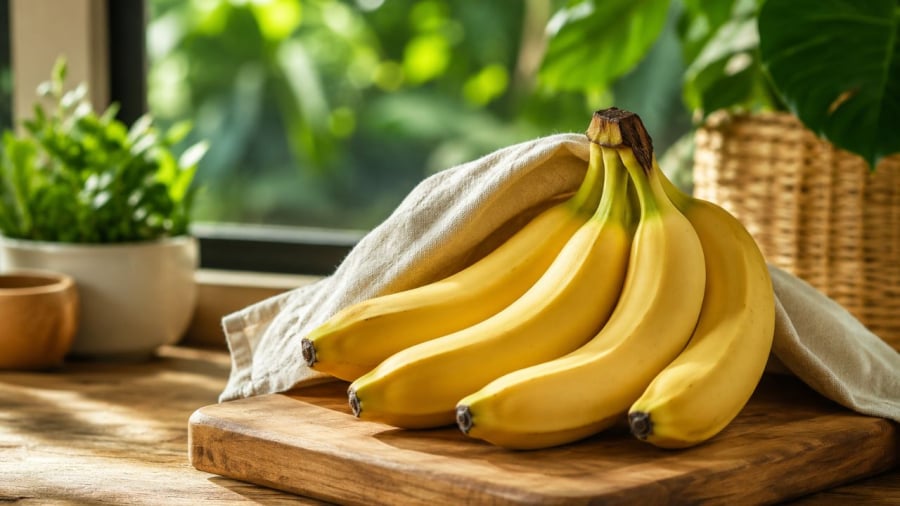 Hãy để chuối ở nơi mát sẽ lâu chín hơn