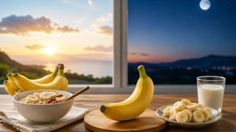 Ăn chuối giờ nào tốt hơn?