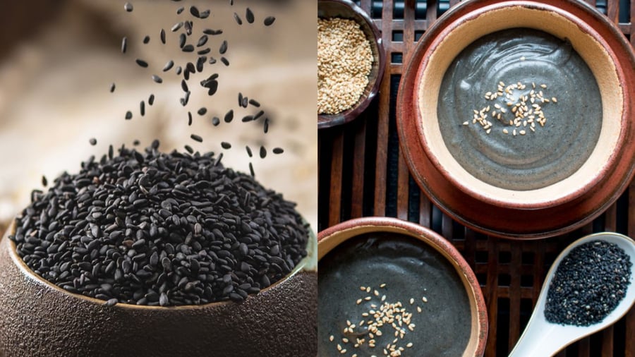 Cách ăn mè đen giúp chị em có nội tiết dồi dào, da hồng hào, tóc đen bóng