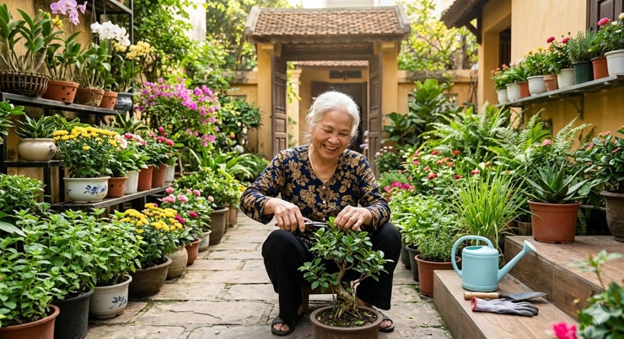 Khả năng sống độc lập và tinh thần lạc quan giúp tuổi già trở nên ý nghĩa và an yên hơn.