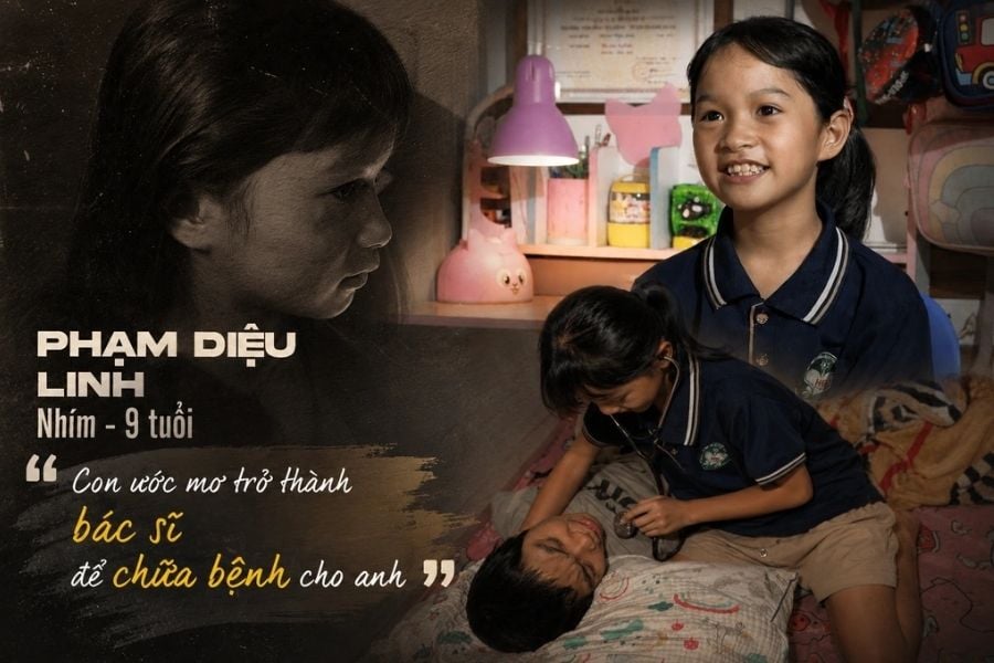 be-pham-dieu-linh-uoc-mo-tro-thanh-bac-si-de-chua-benh-cho-anh-trai-bai-nao