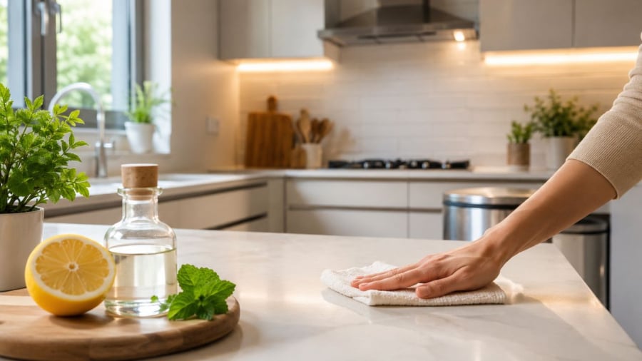 Dọn sạch nhà cũng là cách để ruồi và kiến không tới