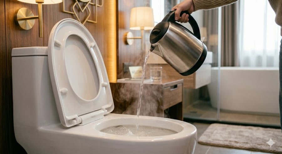 Dù các phòng khách sạn luôn được nhân viên dọn dẹp hàng ngày, nhưng chúng ta không thể đảm bảo 100% sự sạch sẽ ở mức độ vi khuẩn.