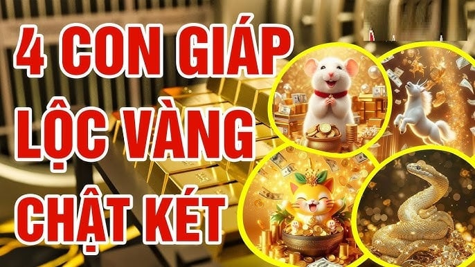 3 ngày cuối tuần: 4 con giáp 'gánh vàng' về nhà, ung dung tiền tự đến