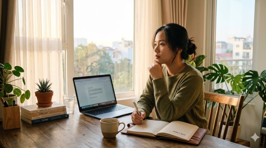 Buổi sáng sau khi ngủ đủ giấc là thời điểm não bộ thường tỉnh táo và xử lý thông tin hiệu quả hơn.