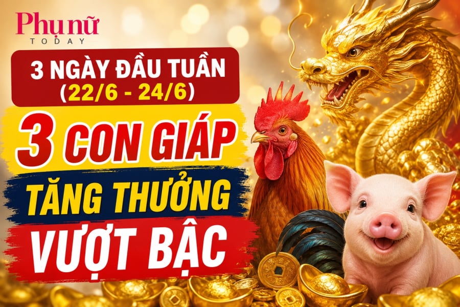 3 ngày đầu tuần (22/6-24/6), 3 con giáp tăng thưởng vượt bậc: Dự báo đó là tuổi Thìn, tuổi Hợi, tuổi Dậu