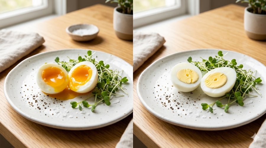 Trứng chín giúp cơ thể hấp thu protein hiệu quả hơn và giảm nguy cơ nhiễm vi khuẩn, trong khi trứng lòng đào hấp dẫn về hương vị nhưng cần được sử dụng đúng cách để bảo đảm an toàn.