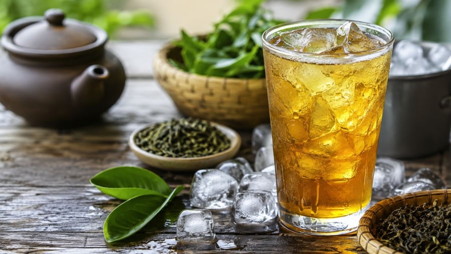 Uống trà đá nên chú ý kẻo ảnh hưởng sức khỏe