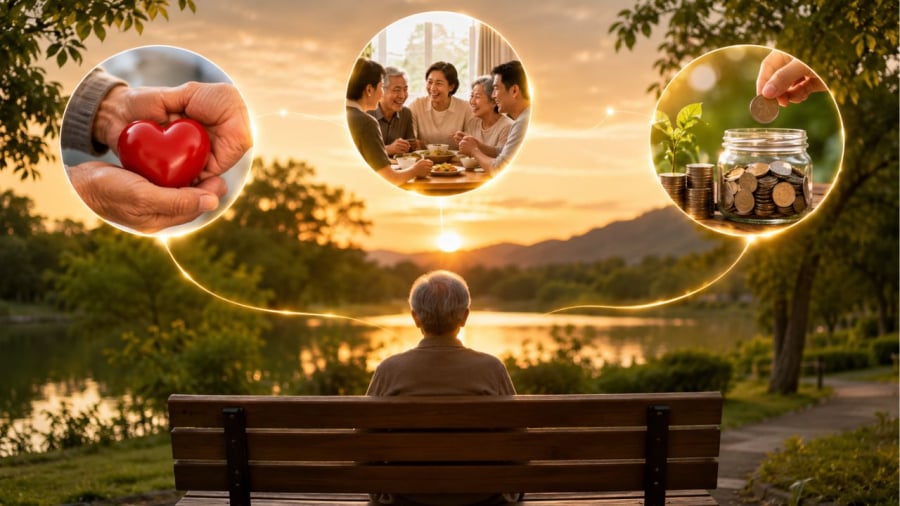 Về già đừng chỉ nghĩ tích tiền hãy nghĩ tới những điều này