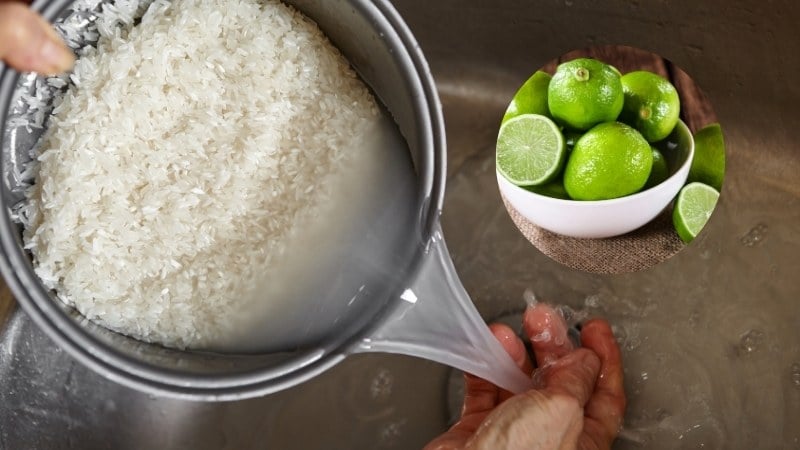 Thêm vài giọt giấm hoặc nước cốt chanh khi nấu    
