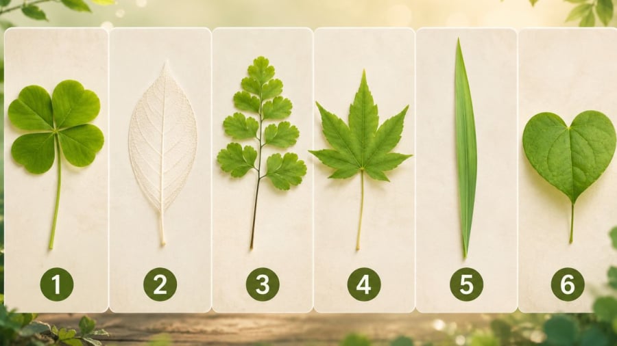 Bạn chọn chiếc lá nào?