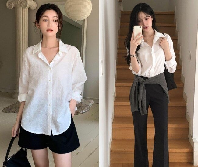 Đây là thiết kế chưa bao giờ lỗi mốt nhờ vẻ đẹp đơn giản, thanh lịch và khả năng kết hợp linh hoạt với nhiều loại trang phục khác nhau.