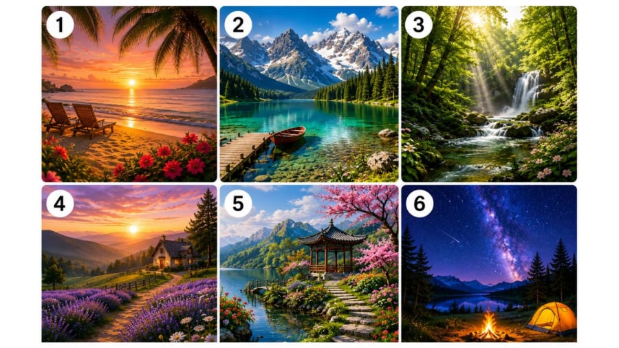 Bạn chọn khung cảnh nào?