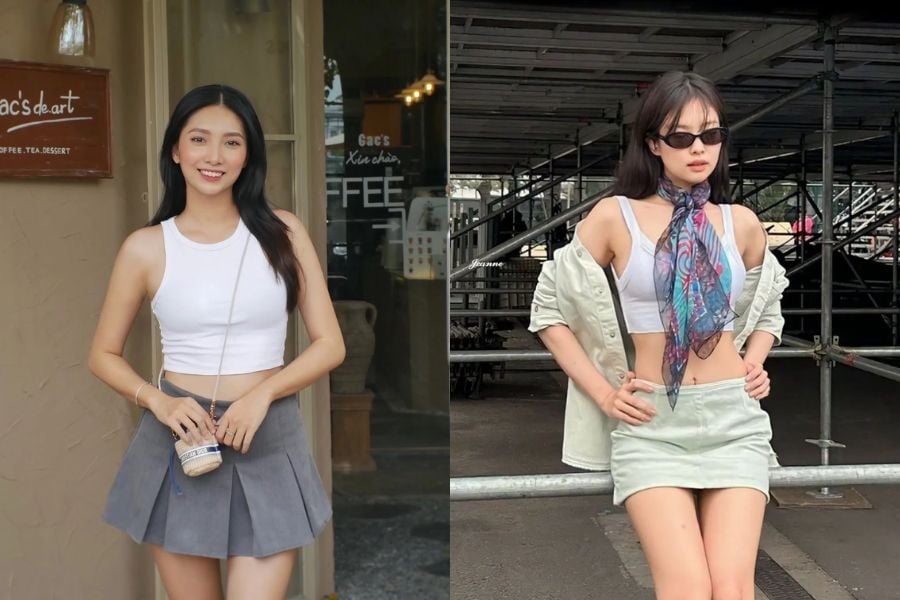 Áo ba lỗ luôn là lựa chọn hàng đầu trong những ngày nắng nóng bởi sự thoải mái và trẻ trung. 