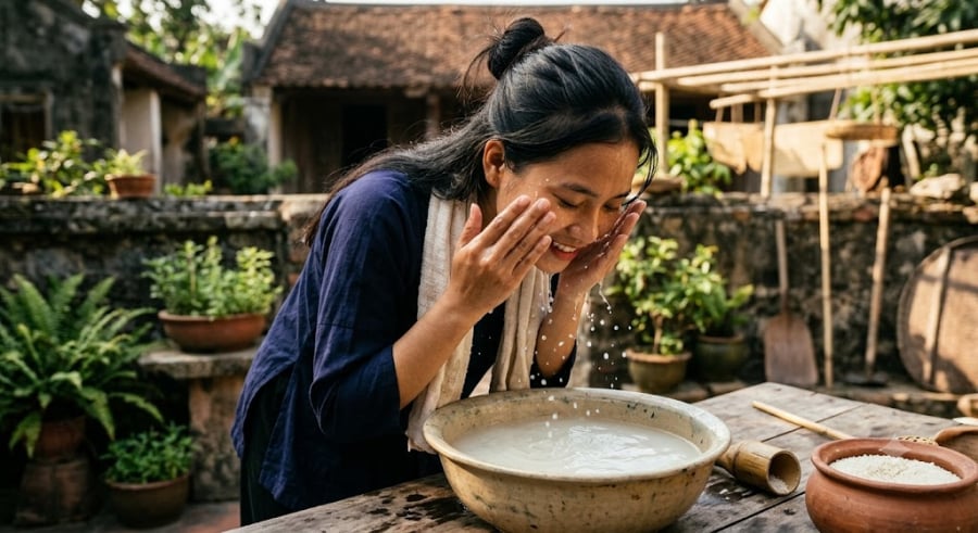 Vậy tại sao nước vo gạo lại có công dụng 