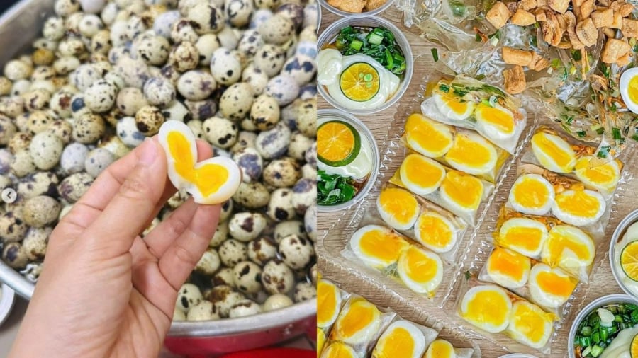 Để luộc được trứng cút lòng đào, bạn cần căn chỉnh thời gian cho hợp lý.